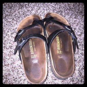Birkenstock Mayari Black Birko-Flor